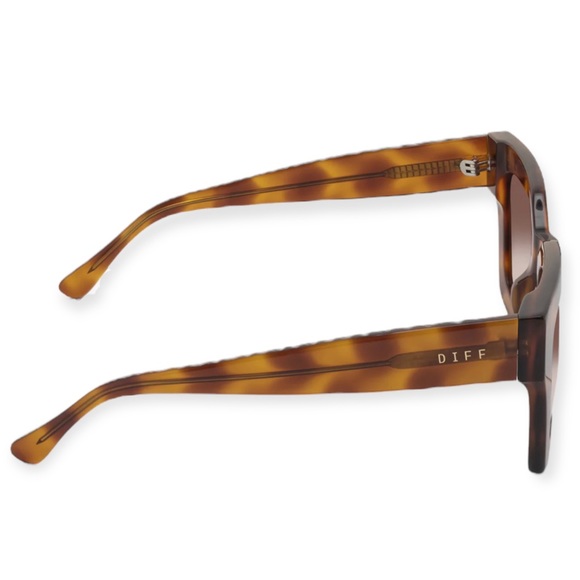 DIFF Dani Sunglasses Andes Tortoise Frame Brown Gradient Lenses - Picture 6 of 8